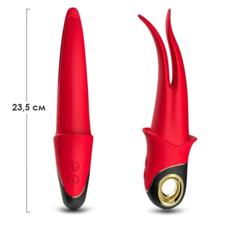Вибратор Silicone Toys G-Spot &amp; Clit