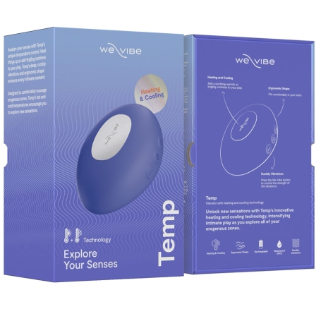 Клиторальный вибратор We-Vibe Temp для температурных игр