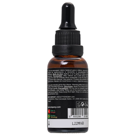 Съедобный гель для клитора Orgie Orgasm Drops Intense